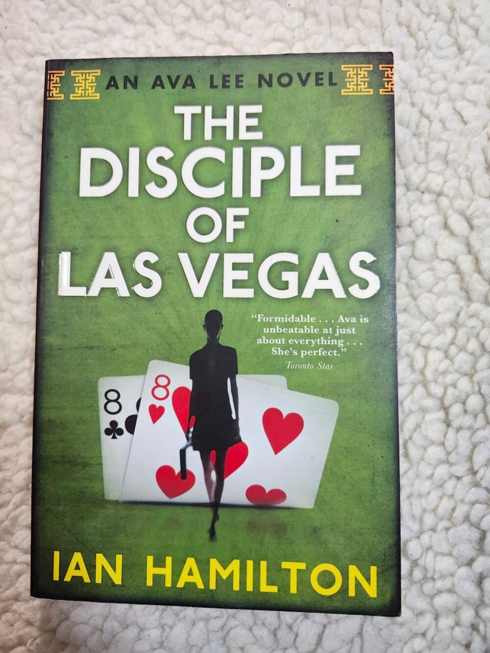 Ian Hamilton The Disciple of Las Vegas Ava Lee Novel Mystery Paperback Spiderlin
